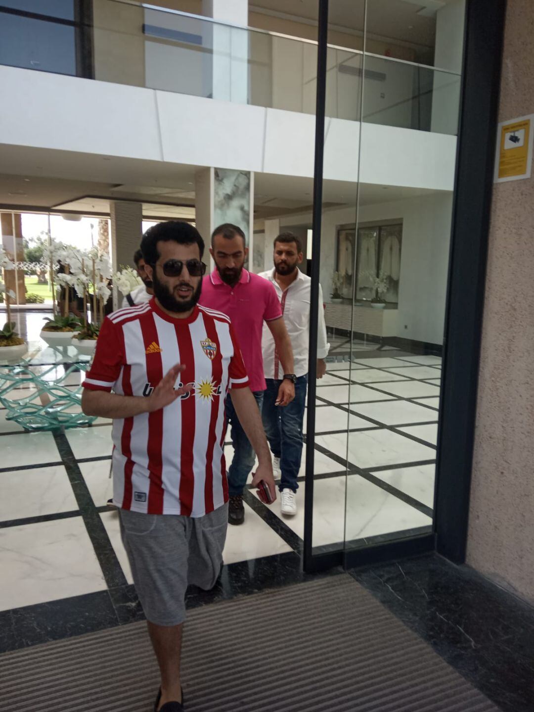 El nuevo dueño del Almería esta en Almería.