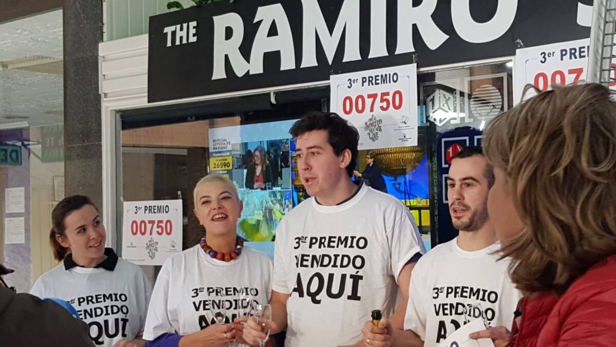 Sonido tercer premio Loteria Cantabria (22/12/2019)