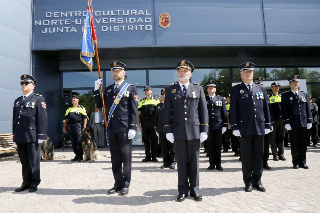 Miembros de la Policía Municipal de Móstoles (foto de archivo)