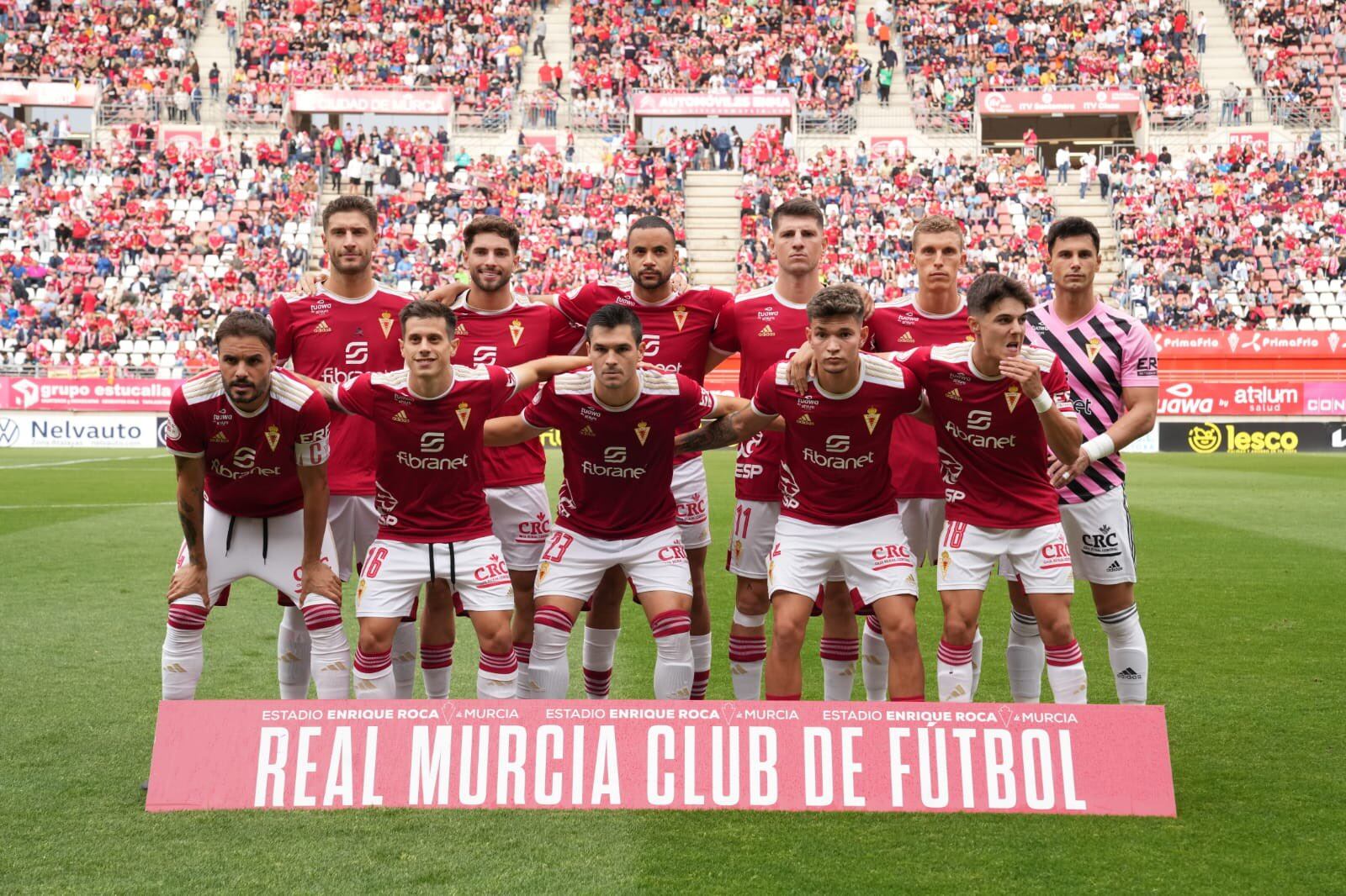 &#039;Once&#039; inicial del Real Murcia-CD Eldense