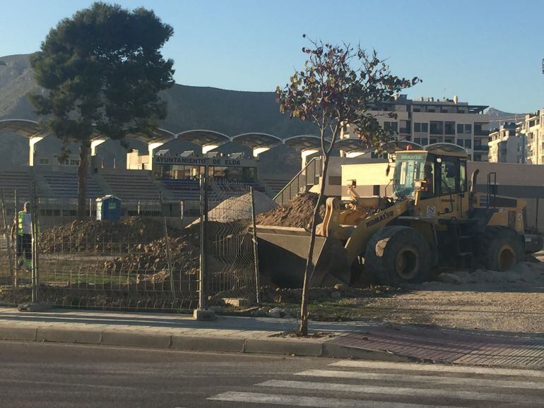 Comienza la obra del aparcamiento 