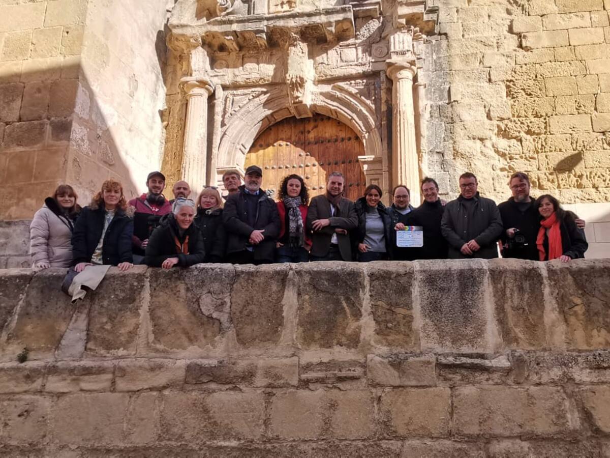 Comienza el rodaje de la serie 'La Cuarta Bestia' en Castillo de Locubín