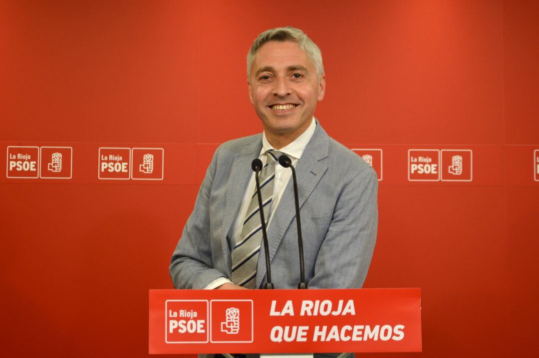 Francisco Ocón, secretario general del Partido Socialista en La Rioja