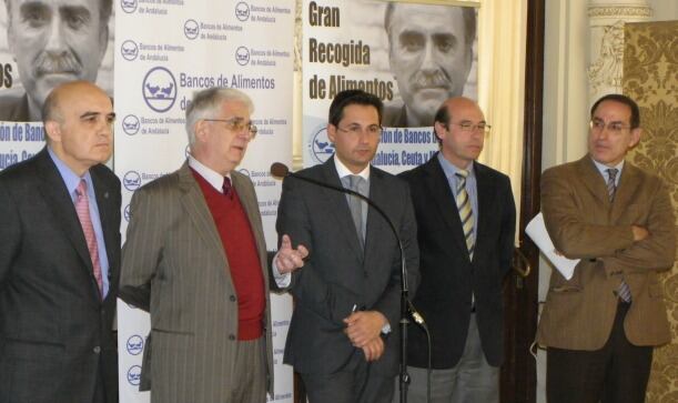 Rueda de prensa celebrada este martes en el Ayuntamiento de Málaga