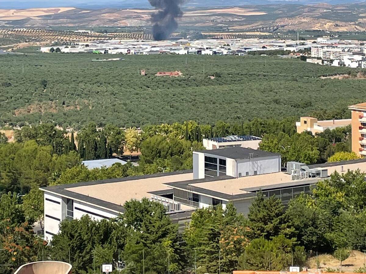 Segundo incendio en Jaén este lunes