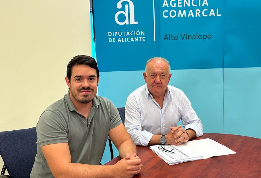 Salguero con el Diputado Sebastian Cañadas