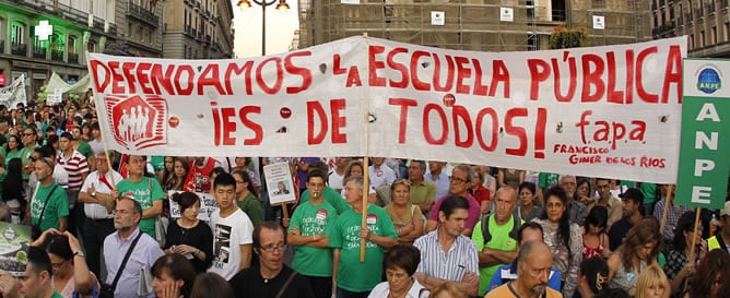 La marea verde vuelve a inundar Madrid