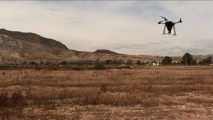 Dron de la empresa Lokímica