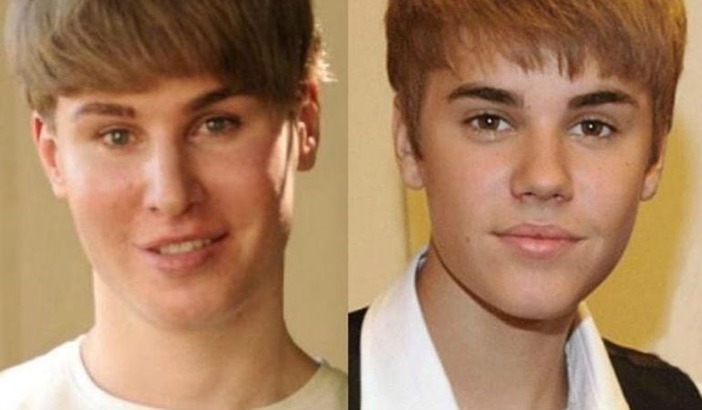 Toby Sheldon y Justin Bieber.