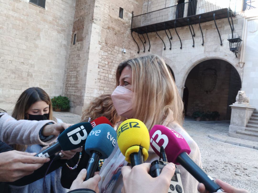 Patricia Gómez, consellera de Salud.