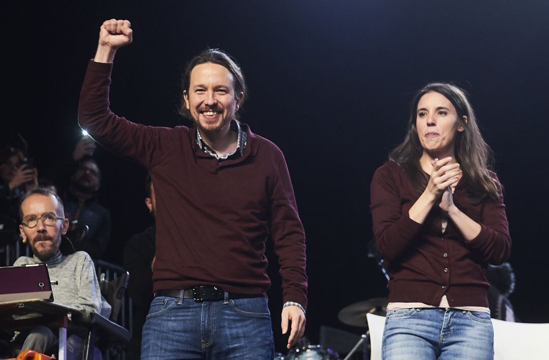 Pablo Iglesias e Irene Montero en una foto de archivo. 