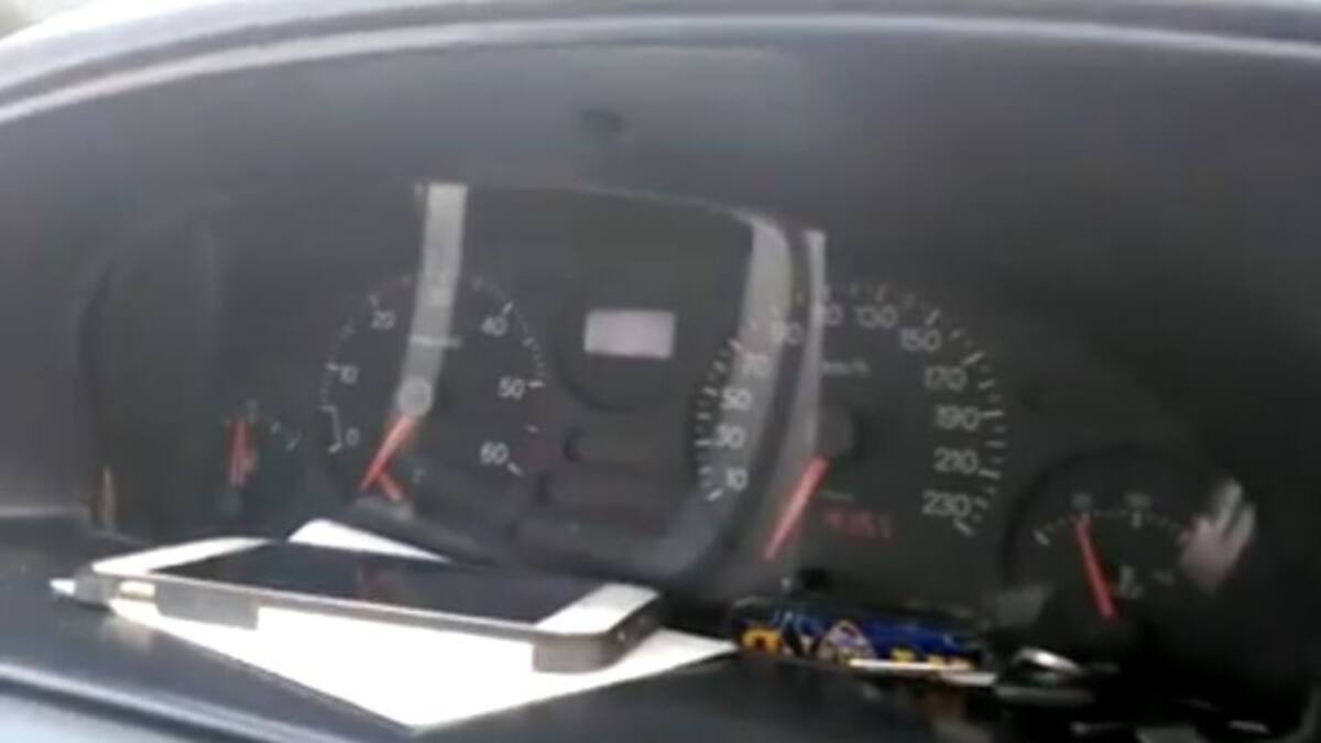 Así están los coches de policía en Alcantarilla