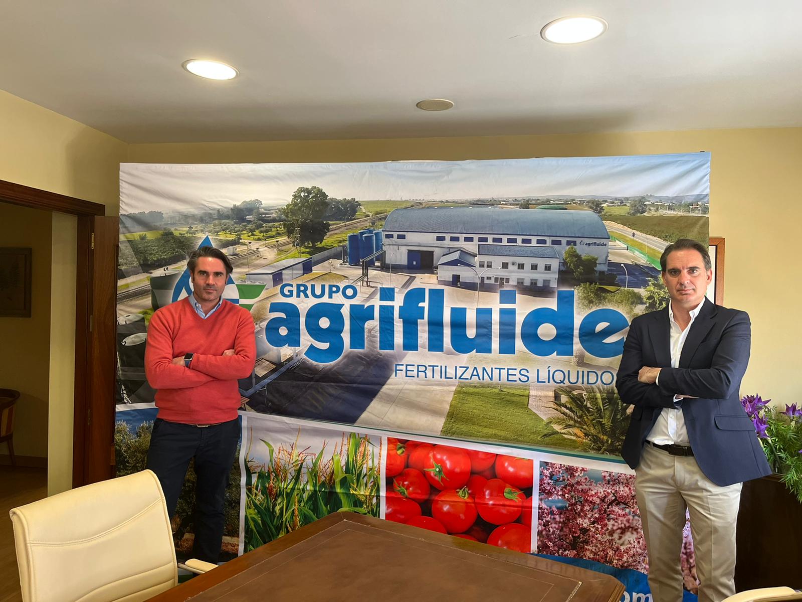 Rafael y Daniel García Hombrados, consejeros delegados de la empresa Agrifluide en Córdoba que sale al frente para darle continuidad a la Torre del Agua