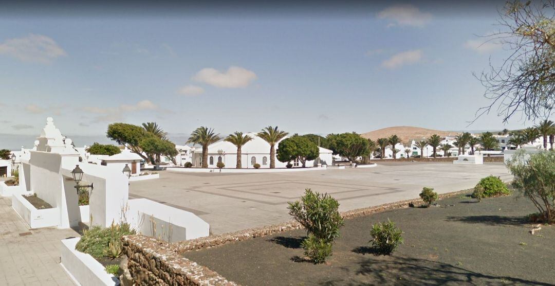 Plaza de la Mareta, en la Villa de Teguise.