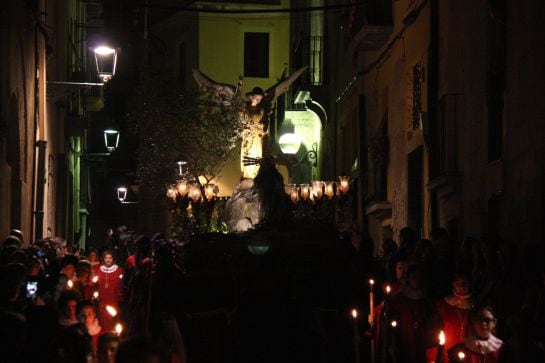 L'oració de Jesús a l'Hort al carrer de les Escrivanies Velles.