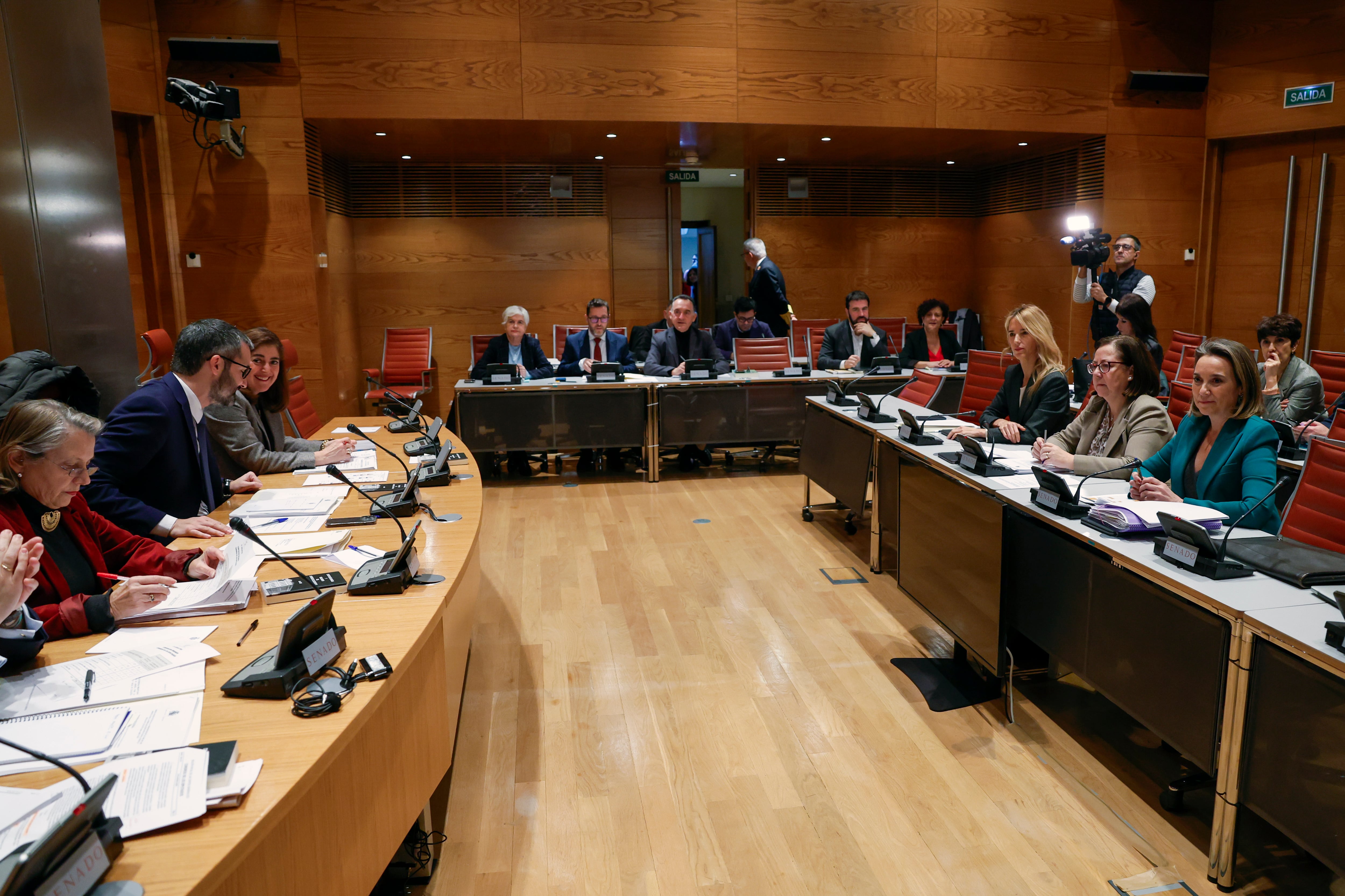 Reunión de la Comisión de Justicia del Congreso. EFE/J.J. Guillén