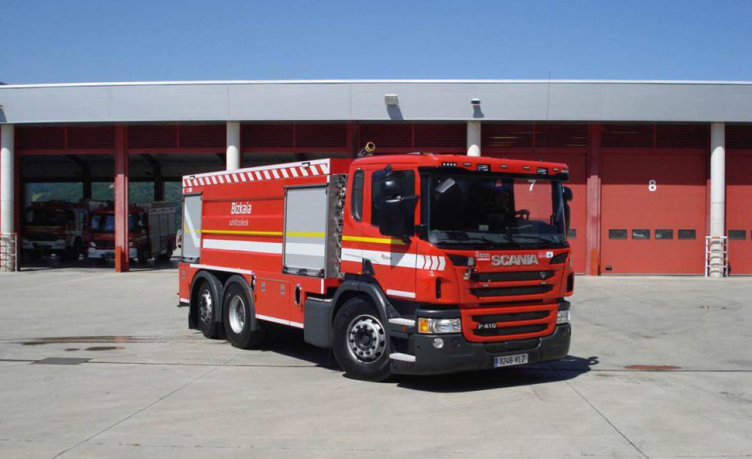 Un camión de bomberos, en una imagen de archivo