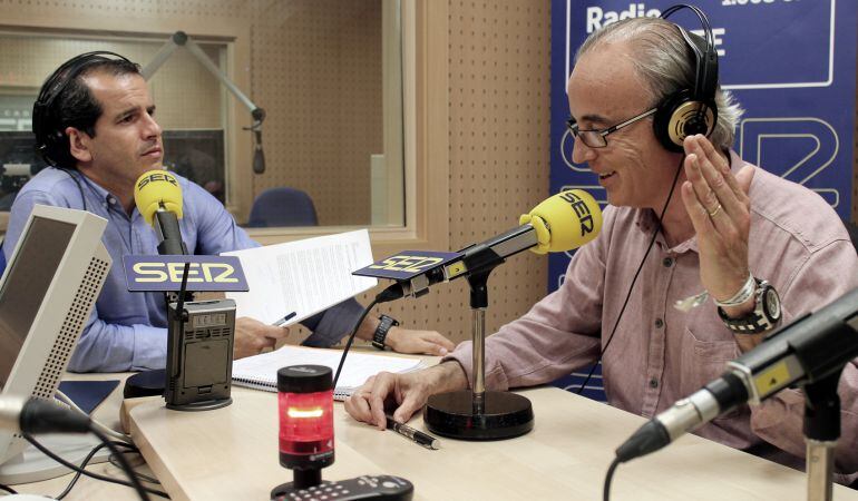 José Alberto Cortés, director gerente del MARQ, en el estudio de Hoy por Hoy Alicante