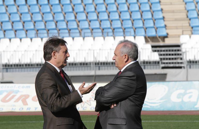 Alfonsín y Alfons García. 