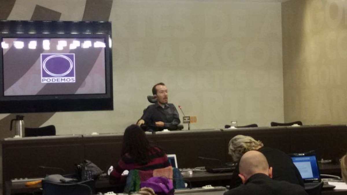 Podemos pide la dimisión de Marcelino Iglesias como senador