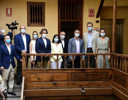 Los Reyes en la Casa-Museo Pérez Galdós