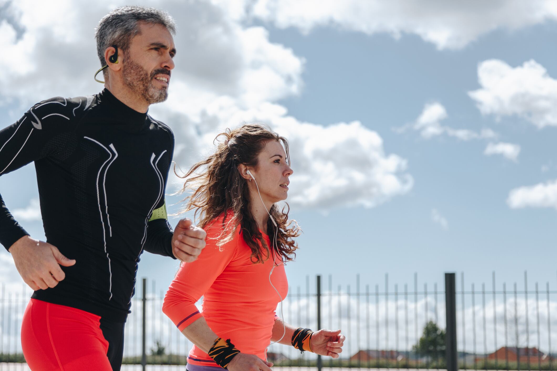 Práctica de deporte al aire libre