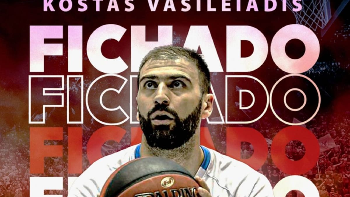 Kostas Vasileiadis llega al UCAM Murcia CB hasta final de temporada