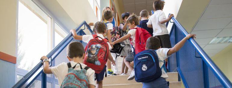 Los niños de Infantil y Primaria han vuelto al cole el 12 de septiembre.