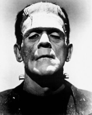 El actor Boris Karloff, interpretó el papel de Frankenstein en la adaptación cinematográfica de 1931, dirigida por James Whale