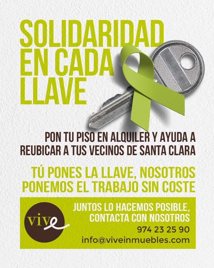 Vive Asesores Inmobiliarios . Cartel de la campaña