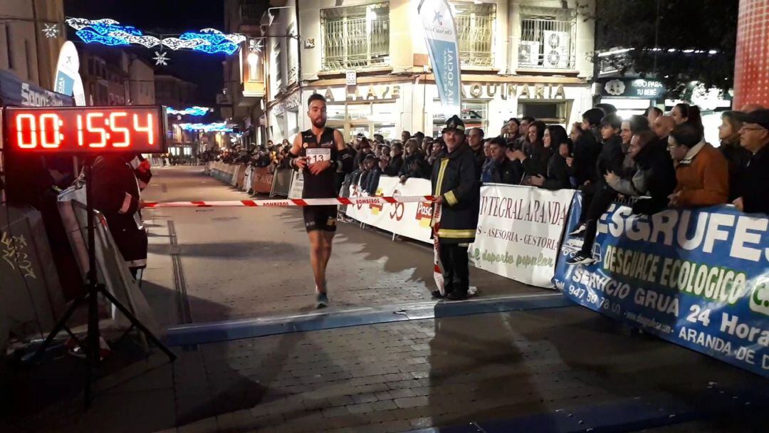 Saúl Álvarez (Atletismo Numantino) fue el gran dominador de la prueba de principio a fin.