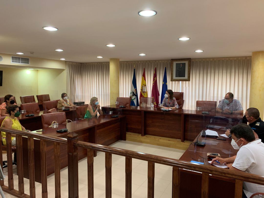 Reunión del Comité Covid de Águilas