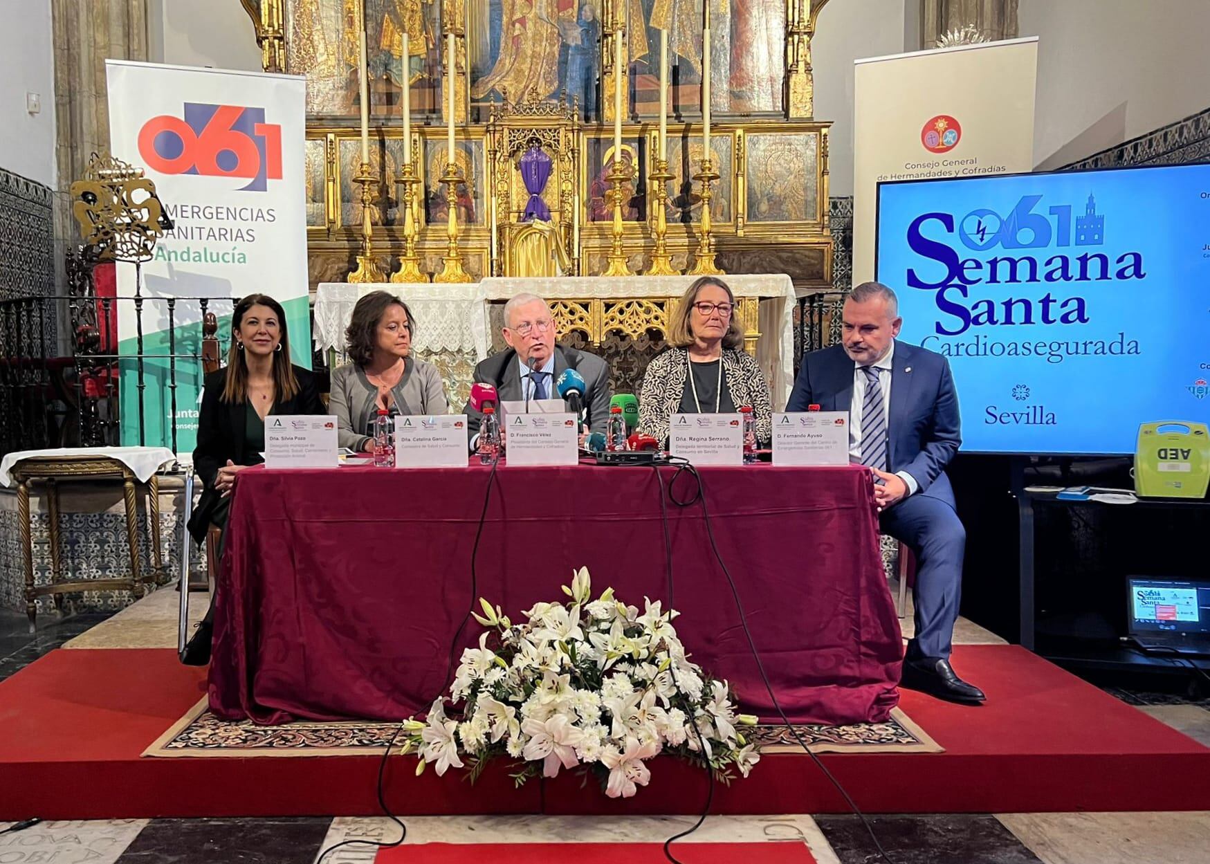 Imagen del acto celebrado esta mañana en la Capilla de Santa María de Jesús