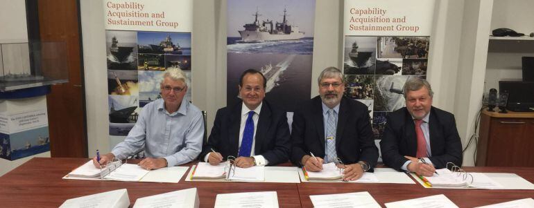 Navantia y Australia firman un contrato para la construcción de dos buques