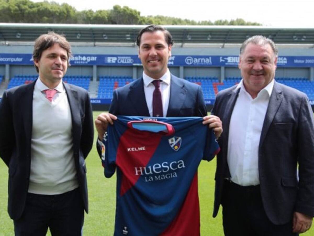 El talaverano Rubén García presentado como director deportivo del Huesca