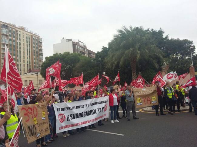 Concentración ante Educación