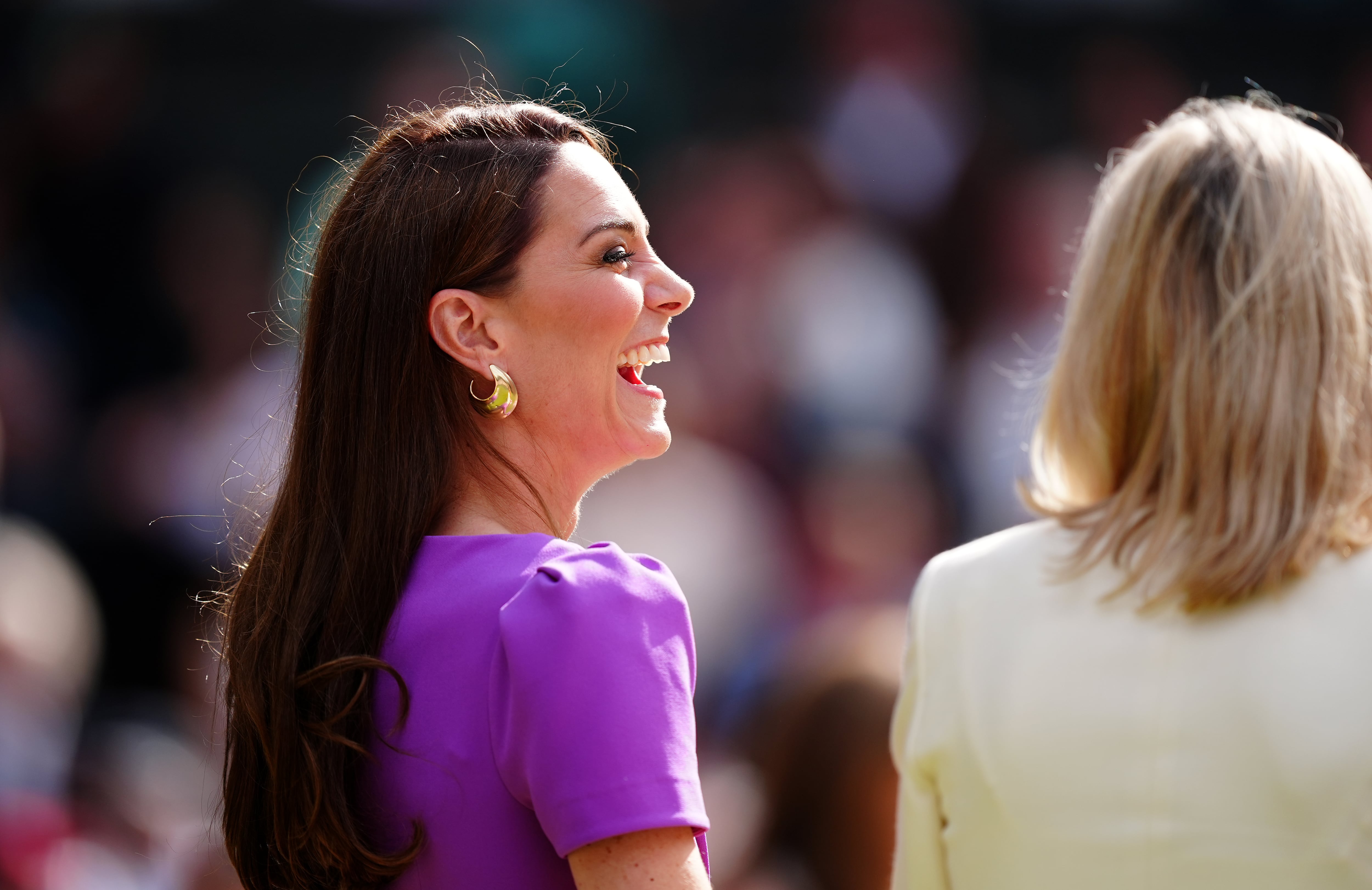 Kate Middleton reaparece en Wimbledon para hacer entrega del trofeo a Alcaraz