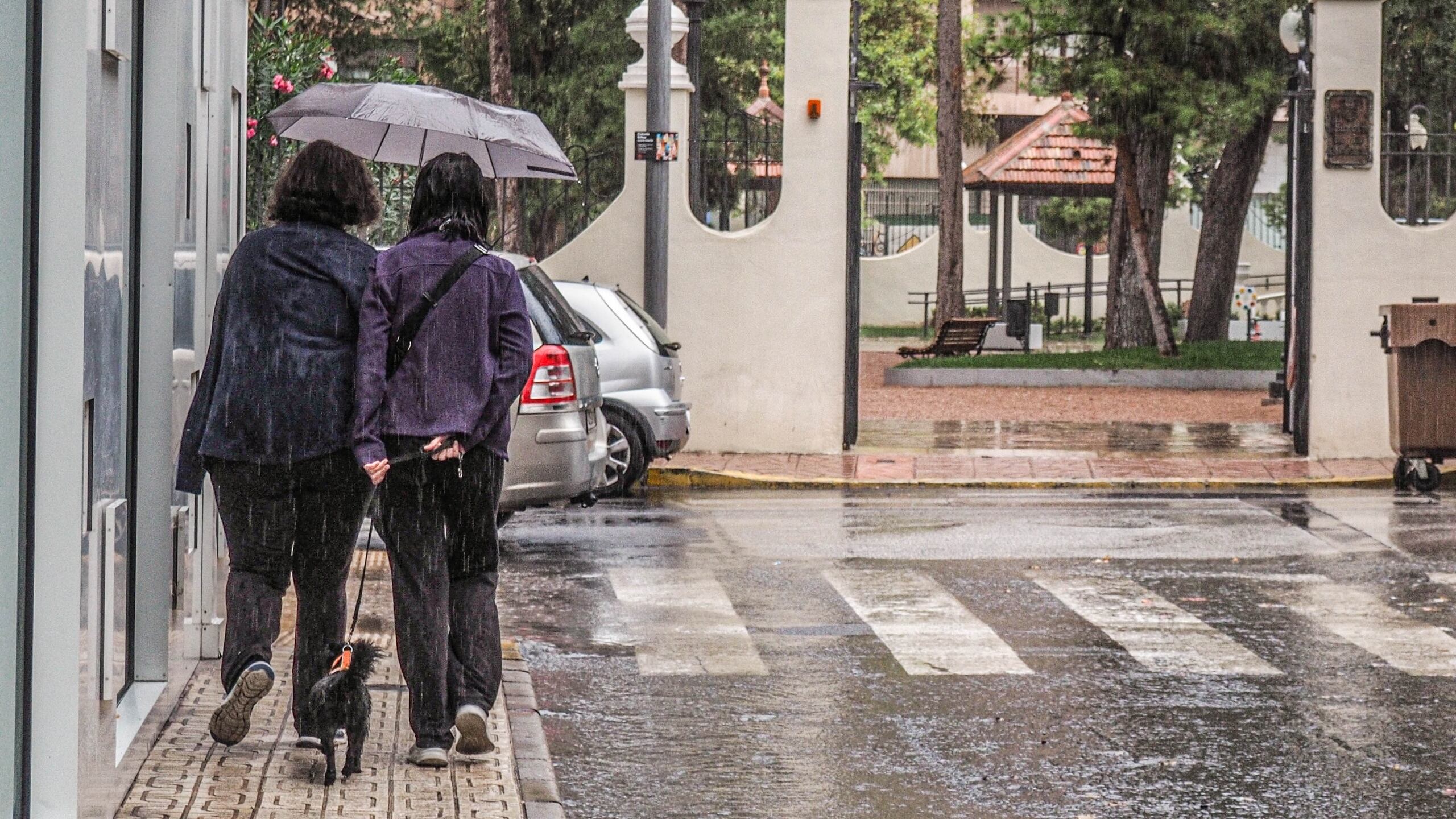 En otras zonas del interior de Alicante como Elda se mantiene el aviso amarillo