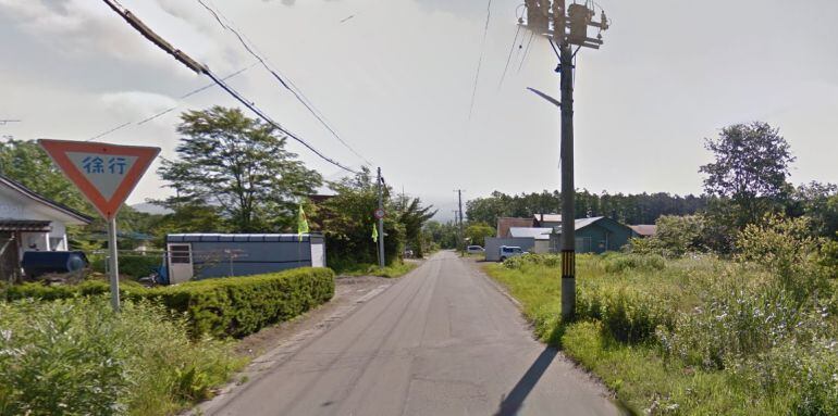 Una de las carreteras cercanas al monte Komagatake, donde se perdió la pista del niño