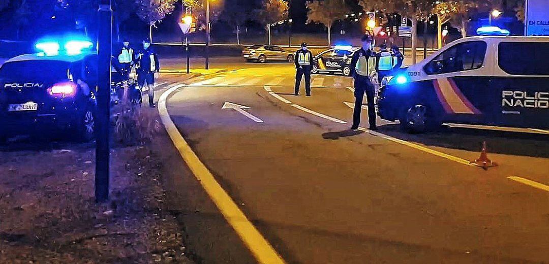 Control de la Policía Nacional