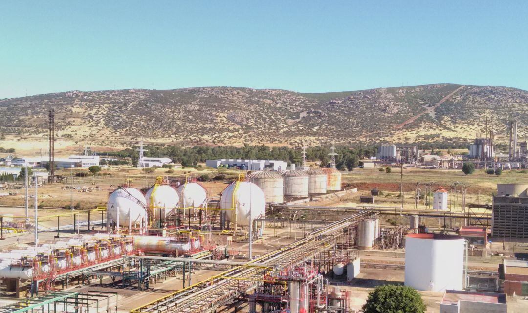 Plantas de polipropileno en el Complejo Industrial de Puertollano