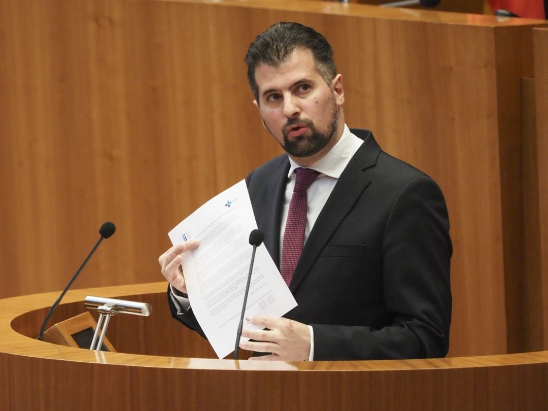 El secretario regional del PSOE, Luis Tudanca.