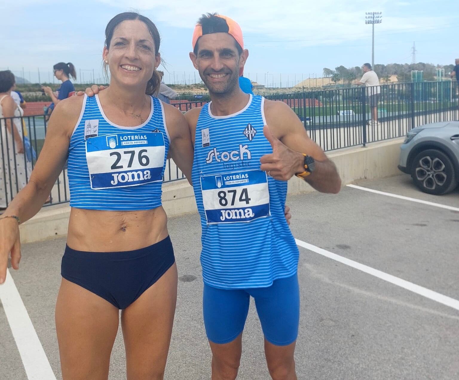 Nacho Pastor y Mari Carmen Baldó, protagonistas en el Campeonato de España máster