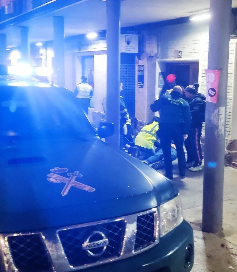 Detenido un hombre 36 años por apuñalar a otro en Alsasua