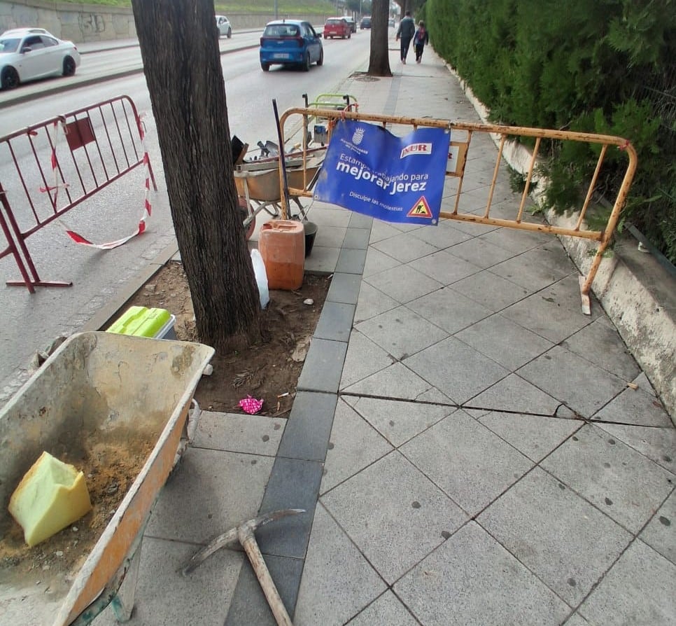 Mejoras en los acerados de IFECA