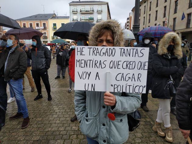 Manifestación de la hostelería