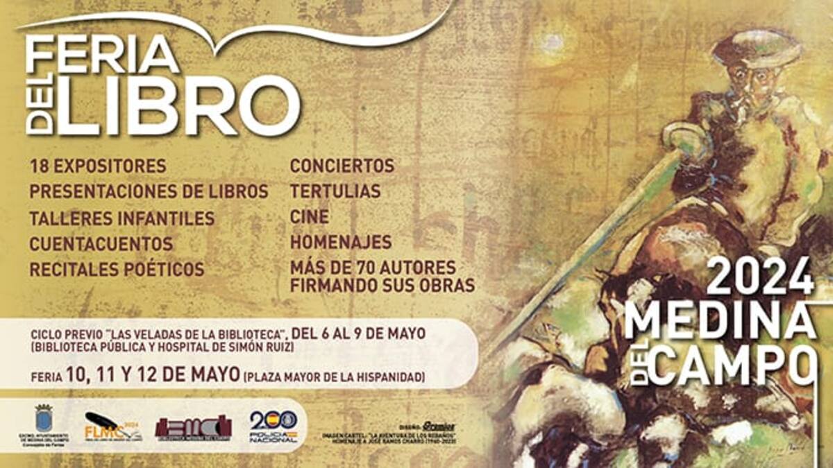Medina del Campo: Feria del Libro 2024