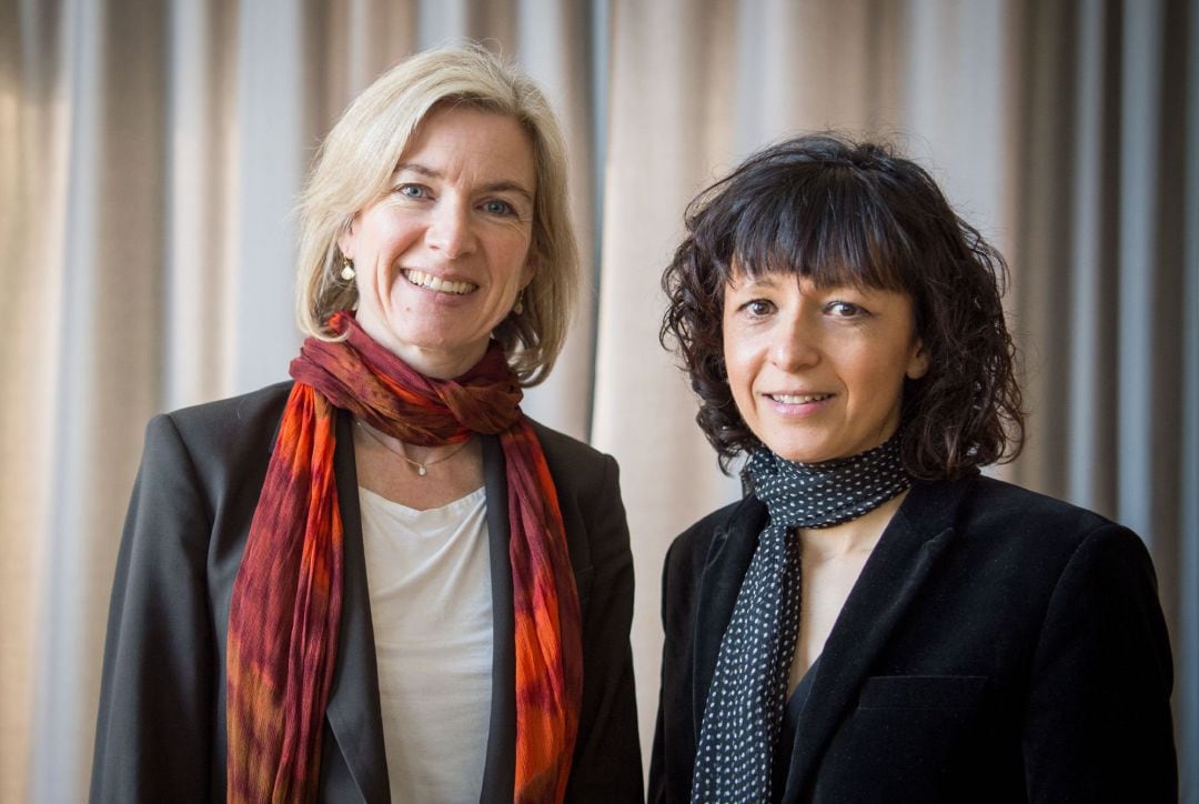 Emmanuelle Charpentier y Jennifer A. Doudna, ganadoras del Premio Nobel de Química. 