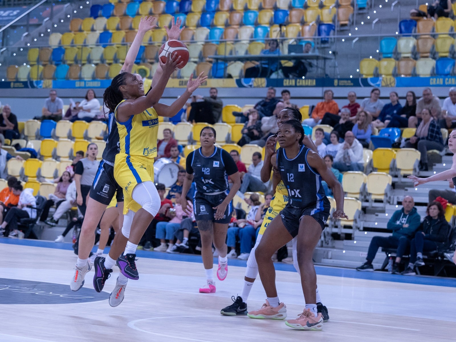 Jori Davis, en un partido con el Spar Gran Canaria (foto: José de Haro)