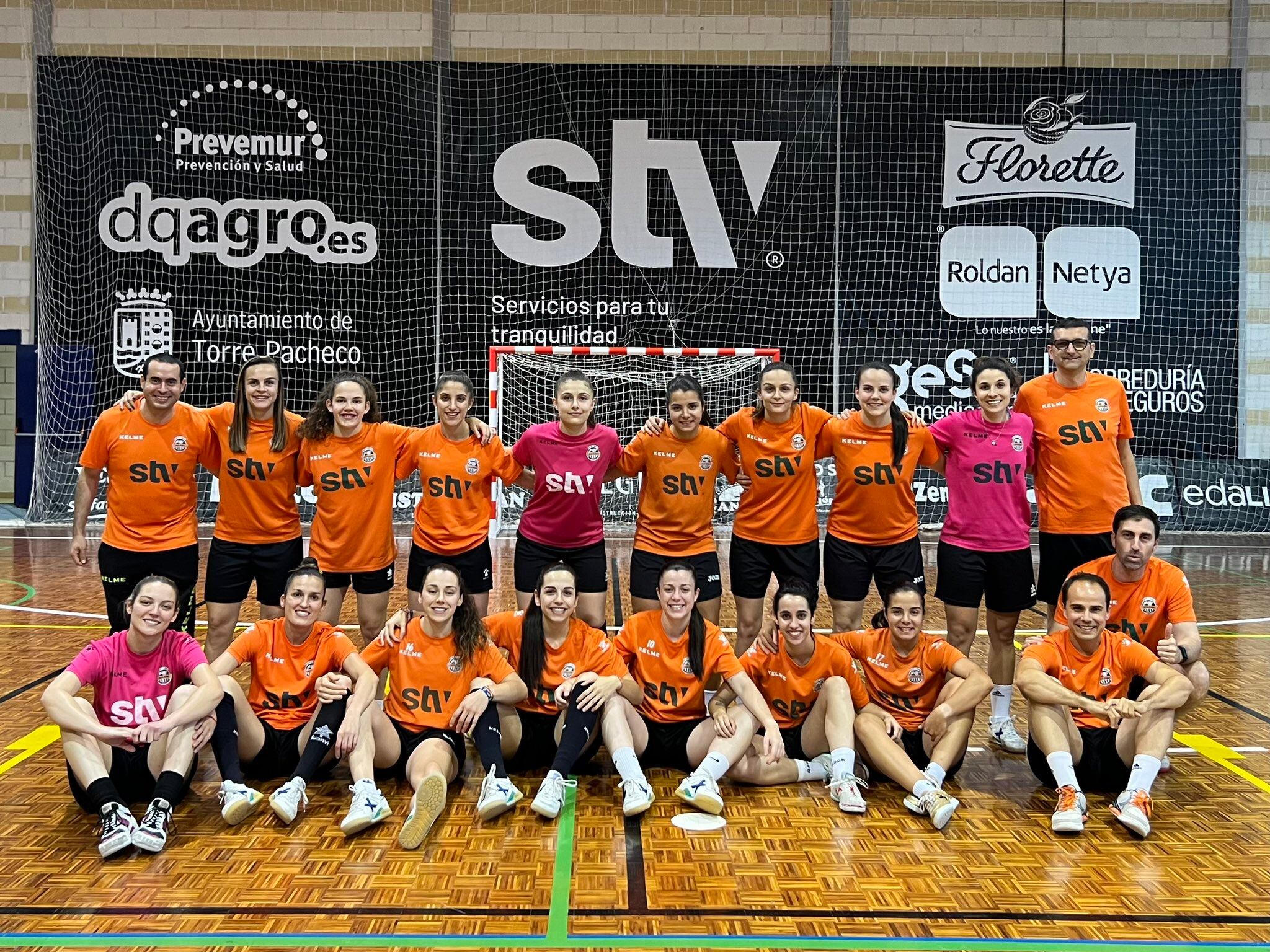 Plantilla del STV Roldán al finalizar la pasada campaña